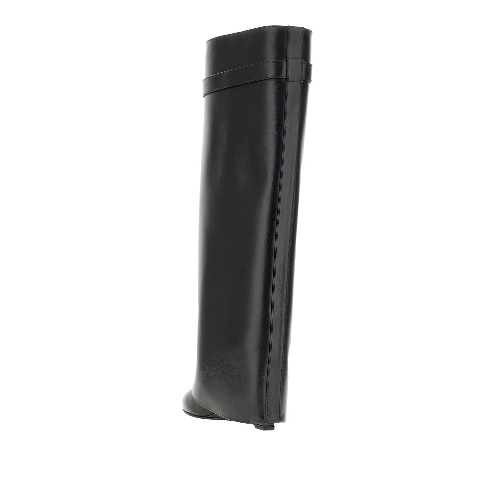 'Shark Lock' leather boots