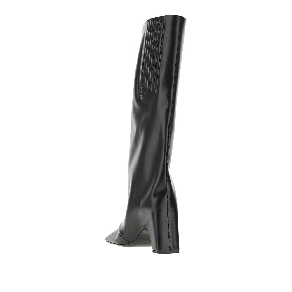 'Bridge' leather boots