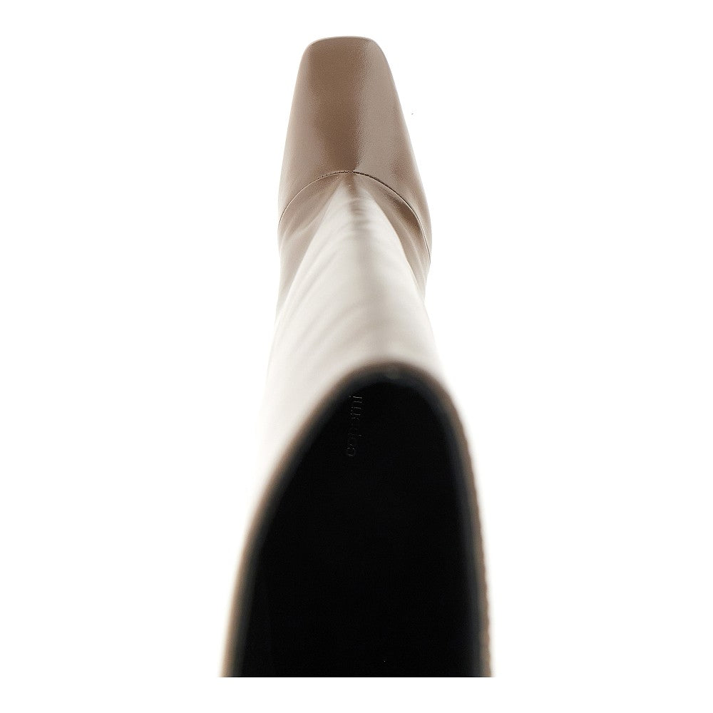Leather 'Bridge' boots