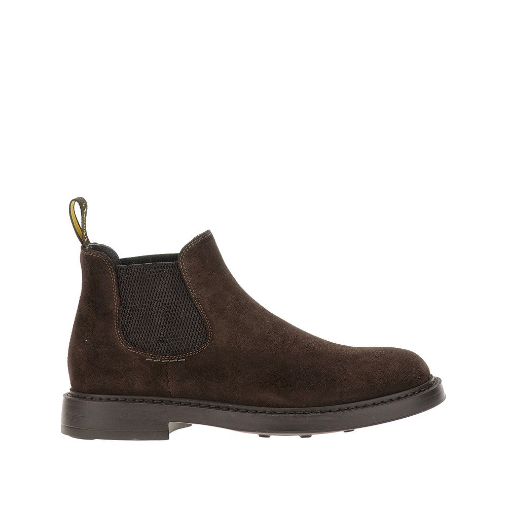 Suede leather Chelsea boots
