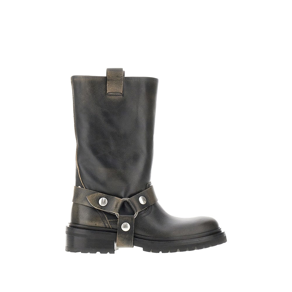 'Kurt' leather boots