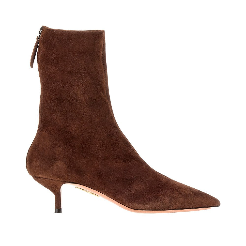Suede leather 'Montmartre' ankle boots