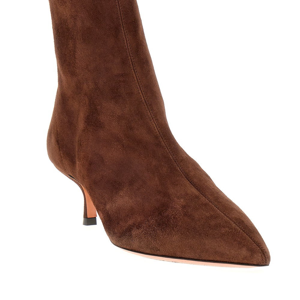 Suede leather 'Montmartre' ankle boots