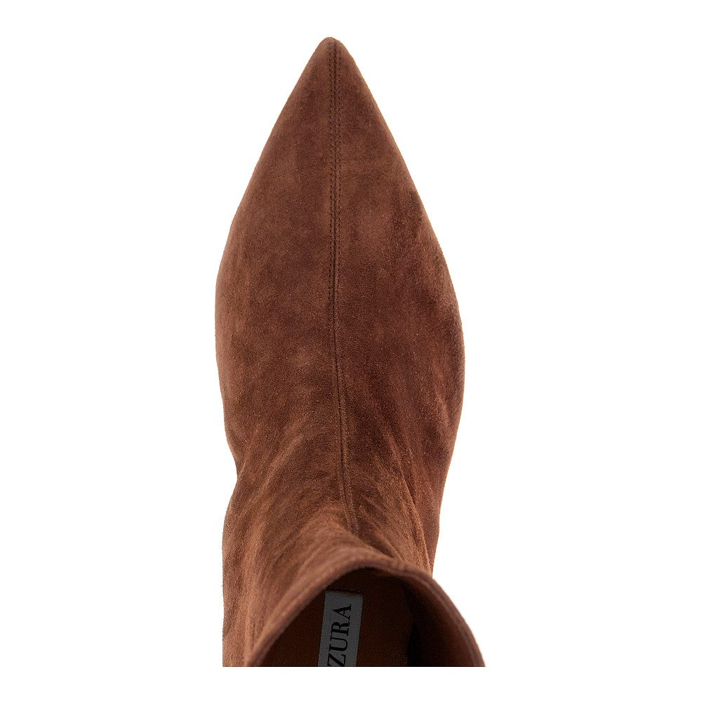 Suede leather 'Montmartre' ankle boots