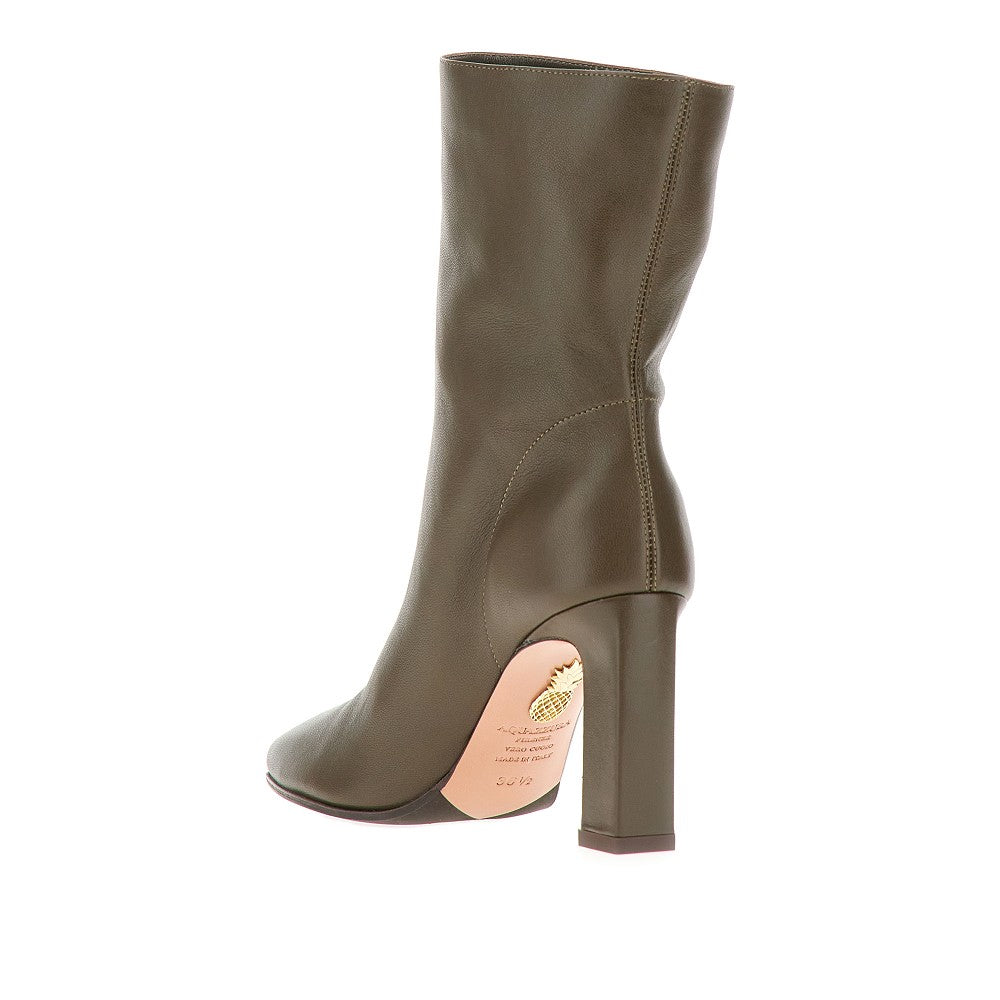'Manzoni' nappa leather boots
