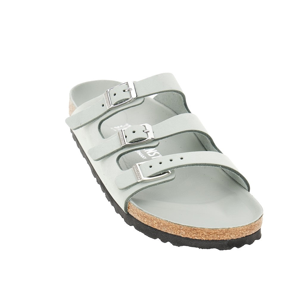 'Florida Fresh' nubuck leather sandals