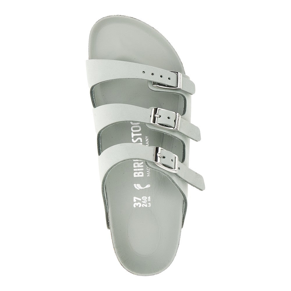 'Florida Fresh' nubuck leather sandals