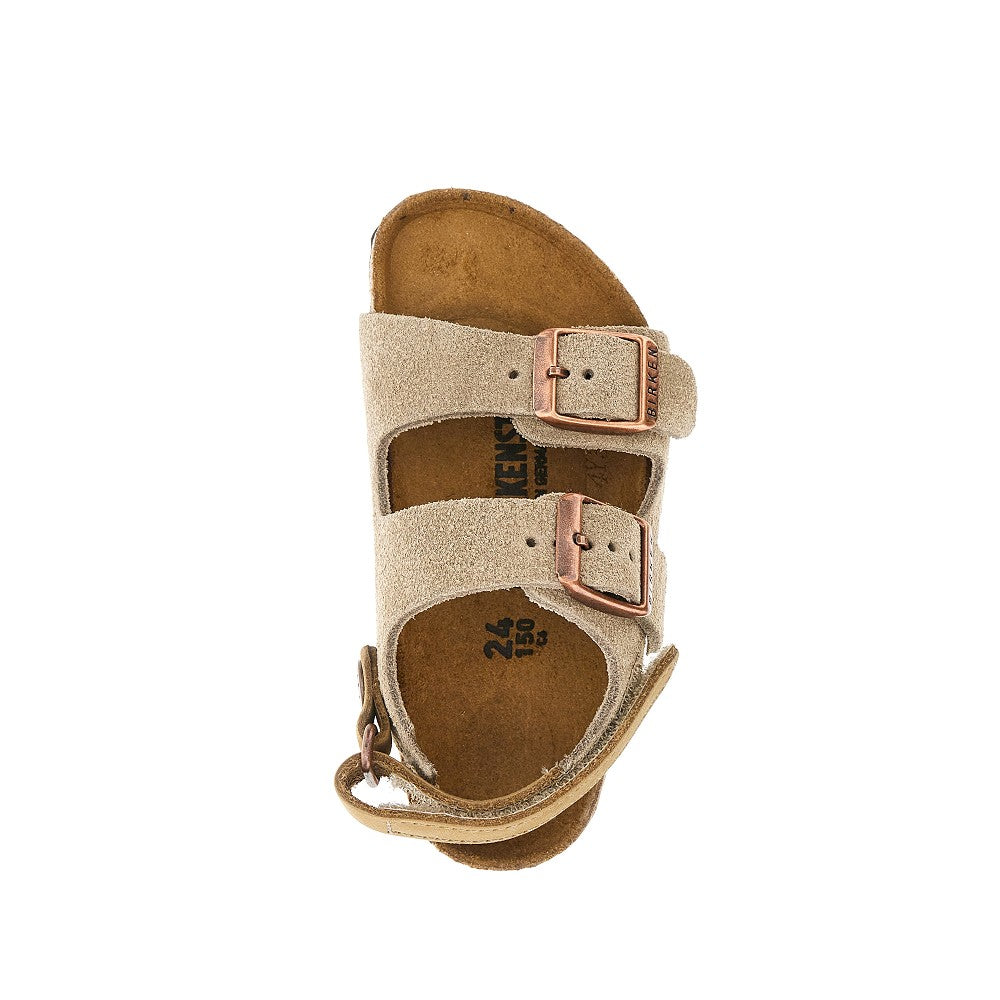 'Milano' suede leather sandals