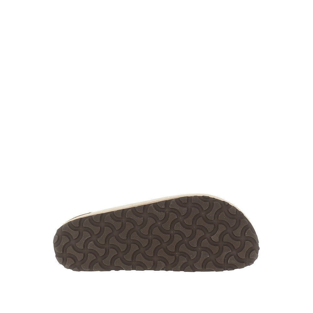'Naples Wrapped' suede leather mules