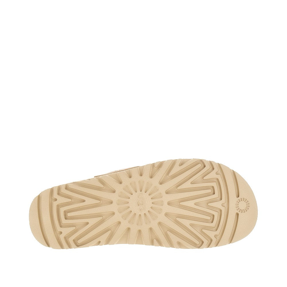 Suede leather 'Goldenstar Hi' clogs