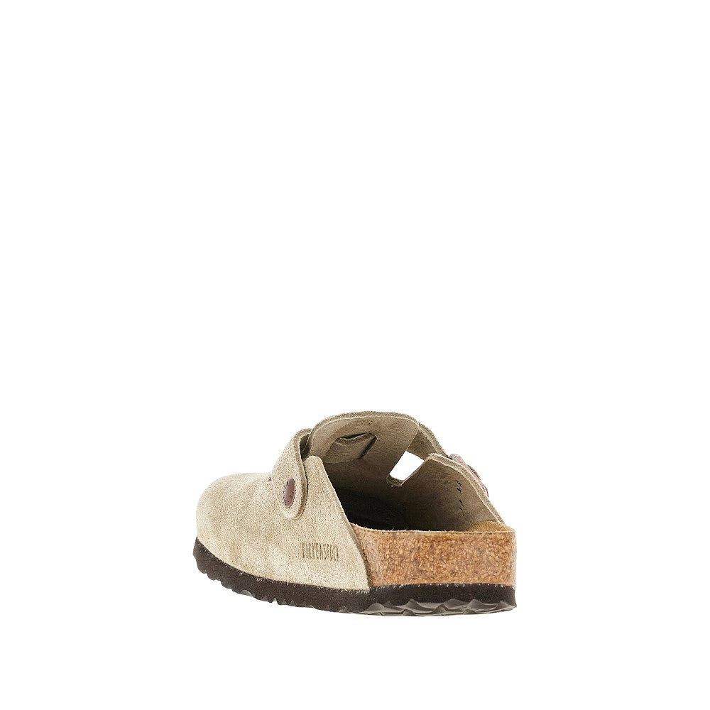 Sabot 'Boston' in pelle scamosciata