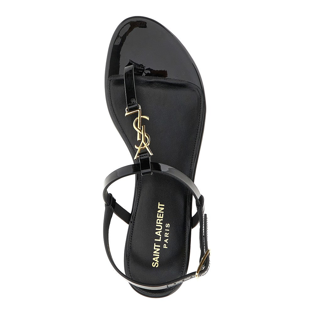 Patent leather 'Cassandra' sandals
