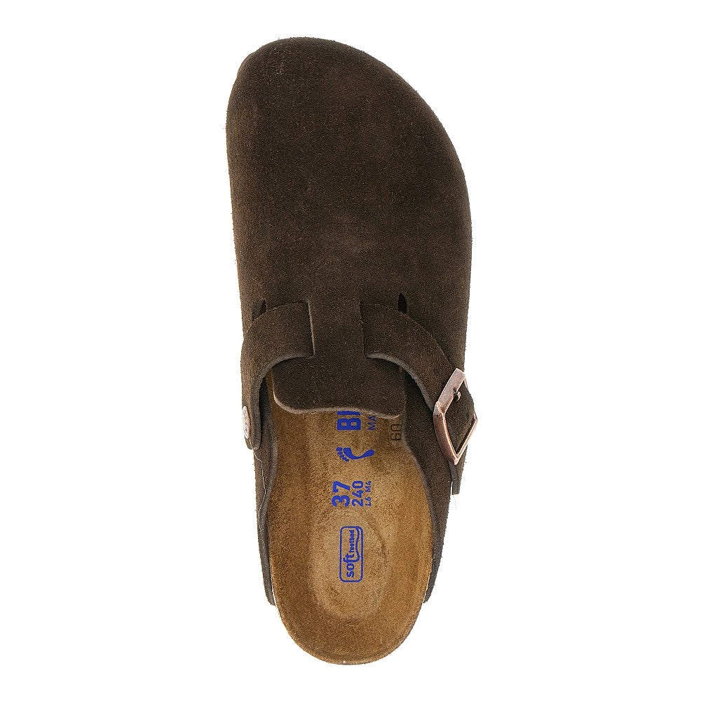 Sabot 'Boston' in pelle scamosciata