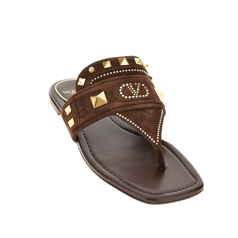 Sandali infradito 'Plaster Caster' in suede