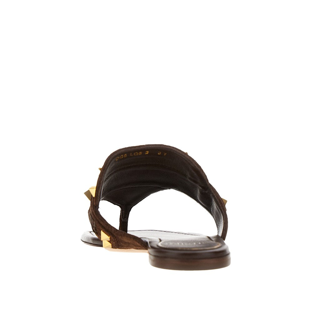 Sandali infradito 'Plaster Caster' in suede