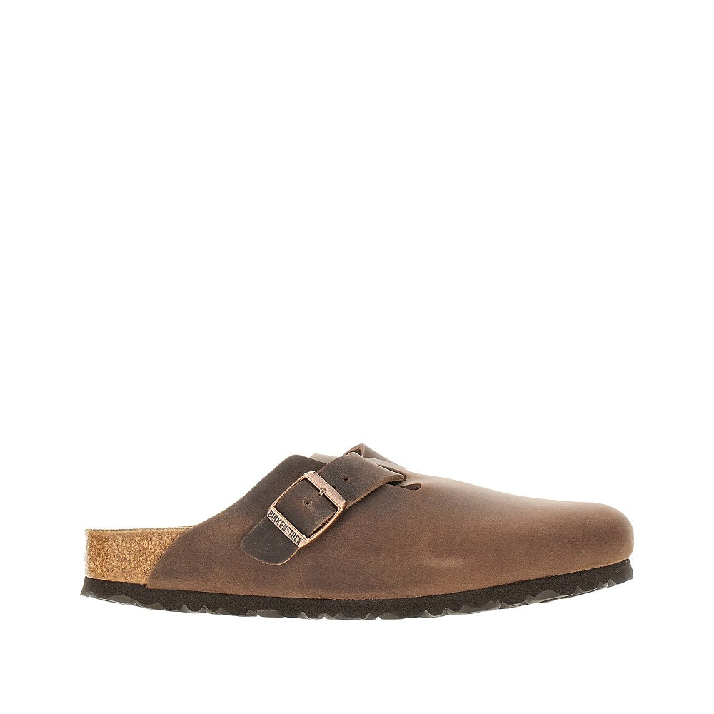 Sabot 'Boston' in pelle oliata