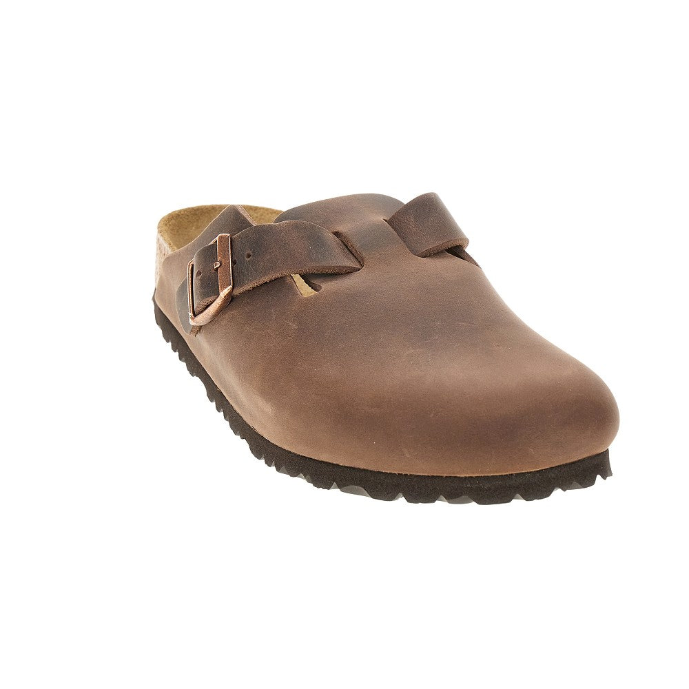 Sabot 'Boston' in pelle oliata