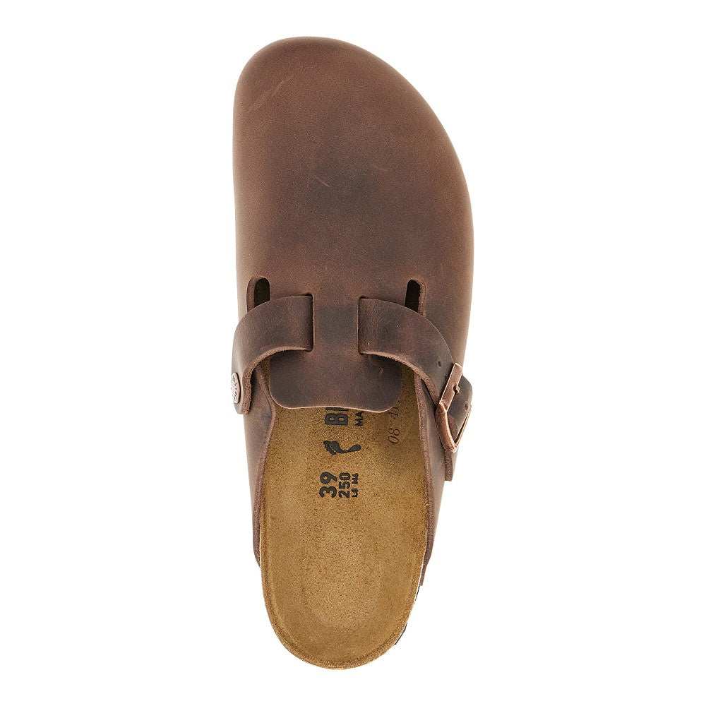 Sabot 'Boston' in pelle oliata