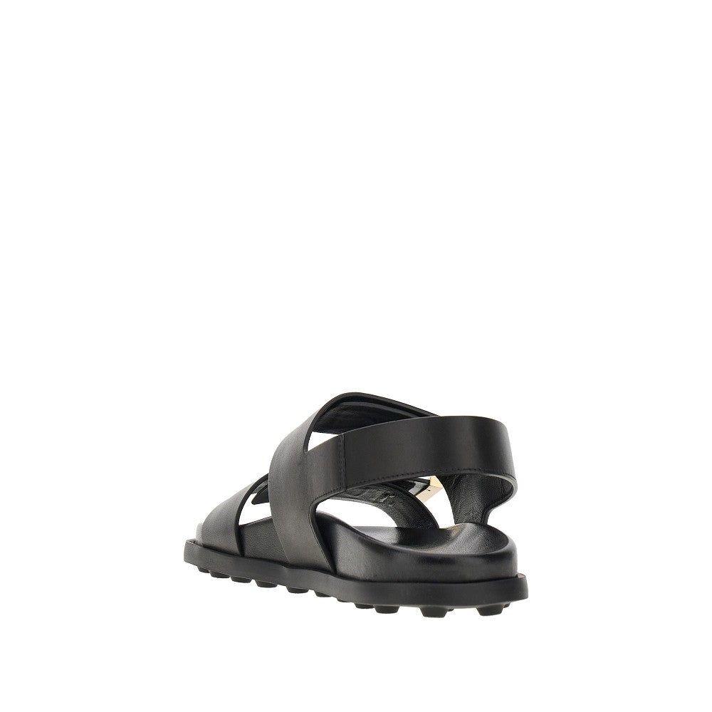 Leather sandals