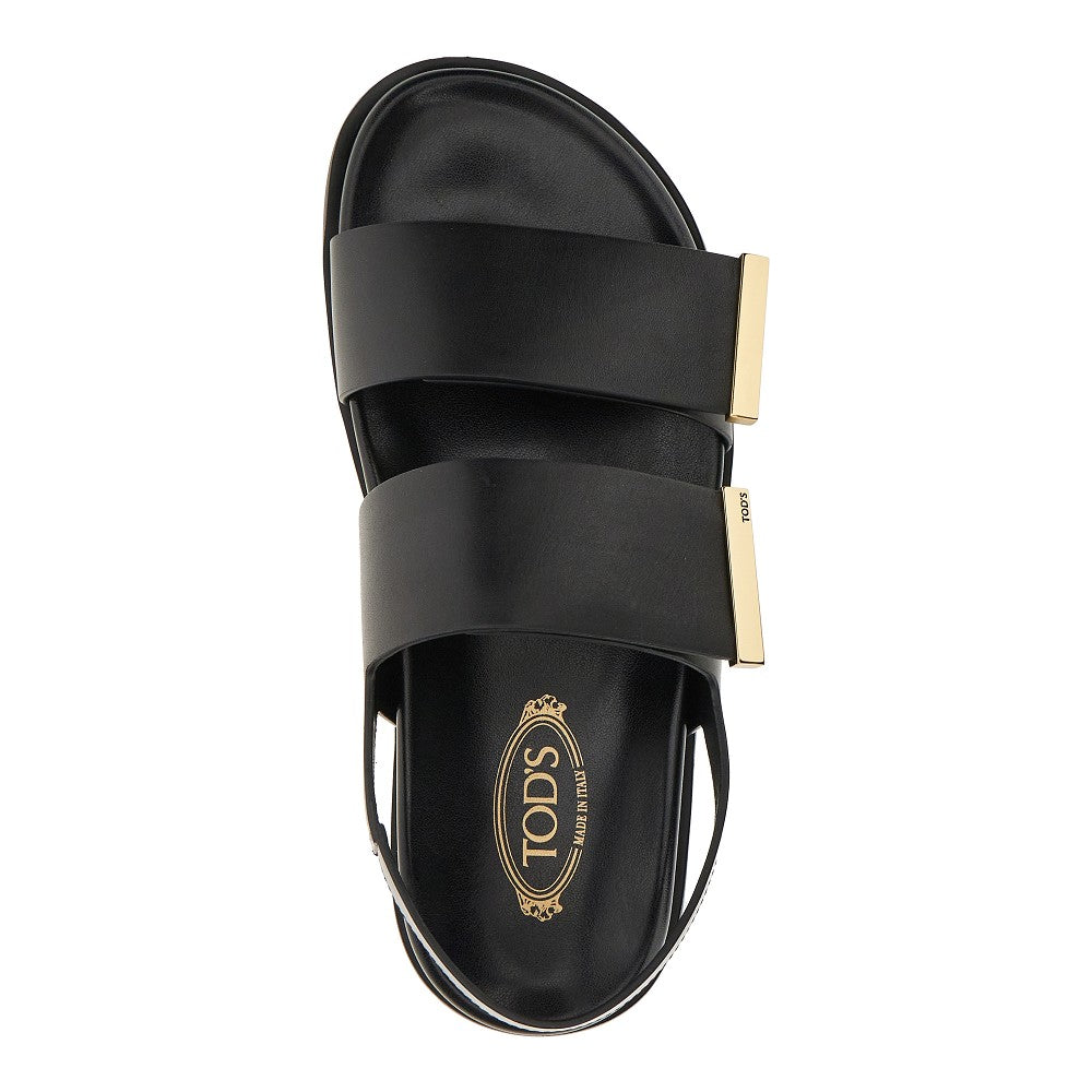 Leather sandals