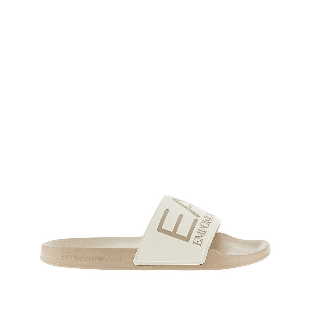 Rubber slides with logo