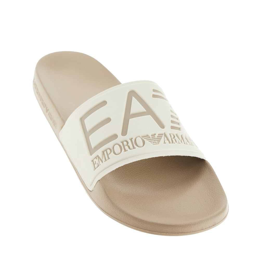 Rubber slides with logo