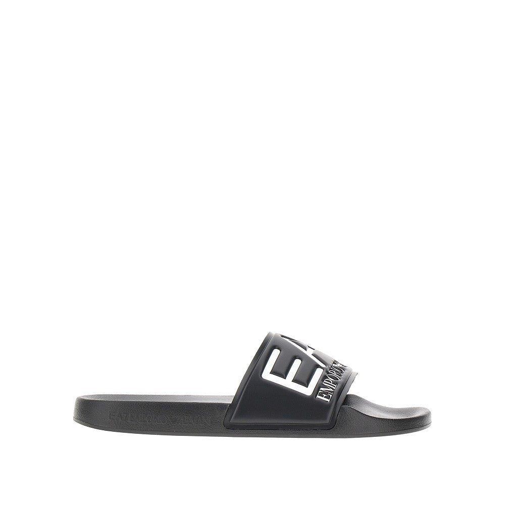 Rubber slides with logo