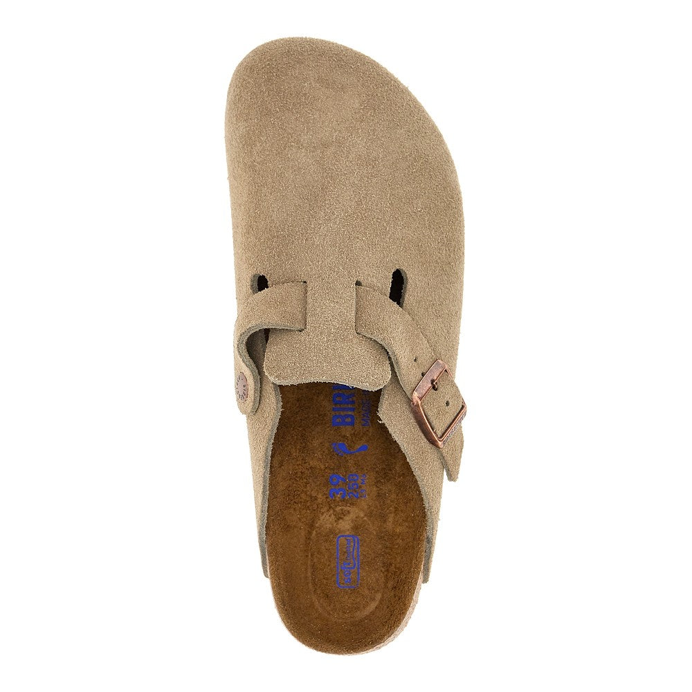 Sabot 'Boston' in pelle scamosciata
