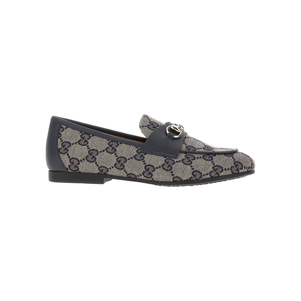 GG fabric loafers with Horsebit