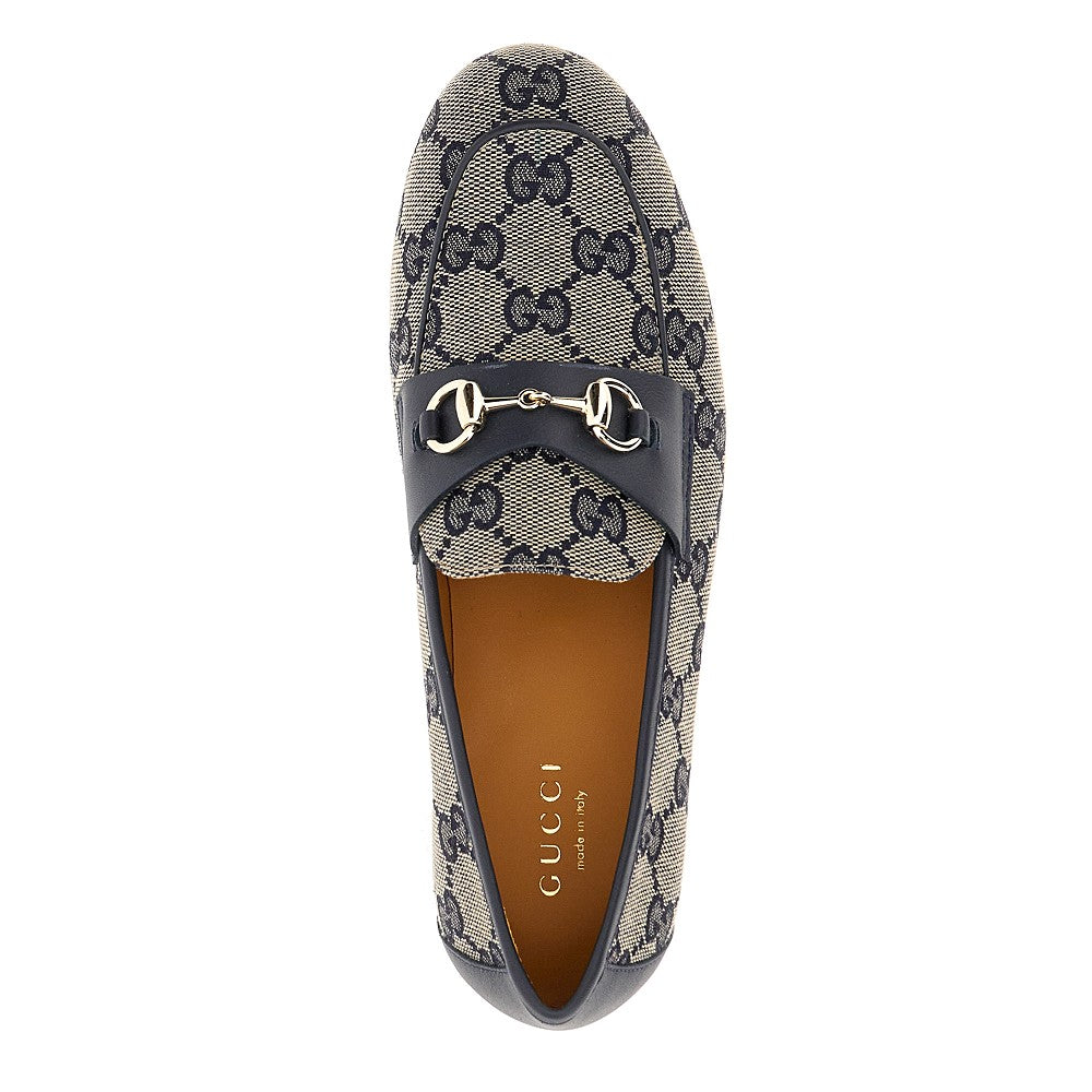 GG fabric loafers with Horsebit