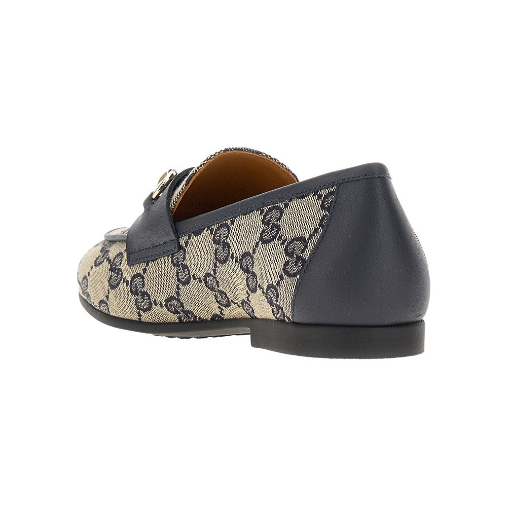 GG fabric loafers with Horsebit