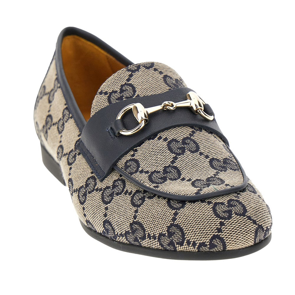 GG fabric loafers with Horsebit