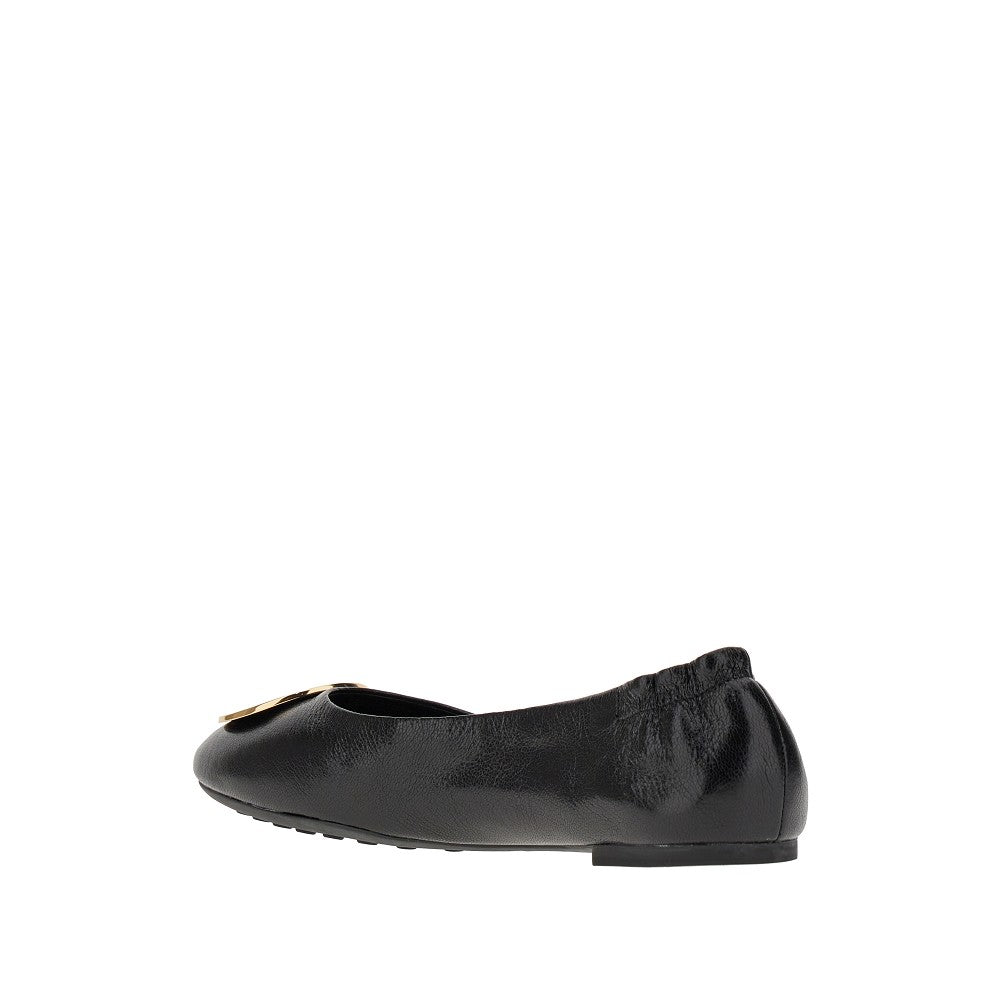 'Claire' leather ballet flats