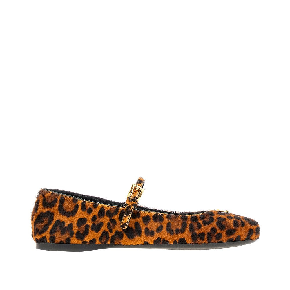 Ballerine in cavallino stampa leopardo