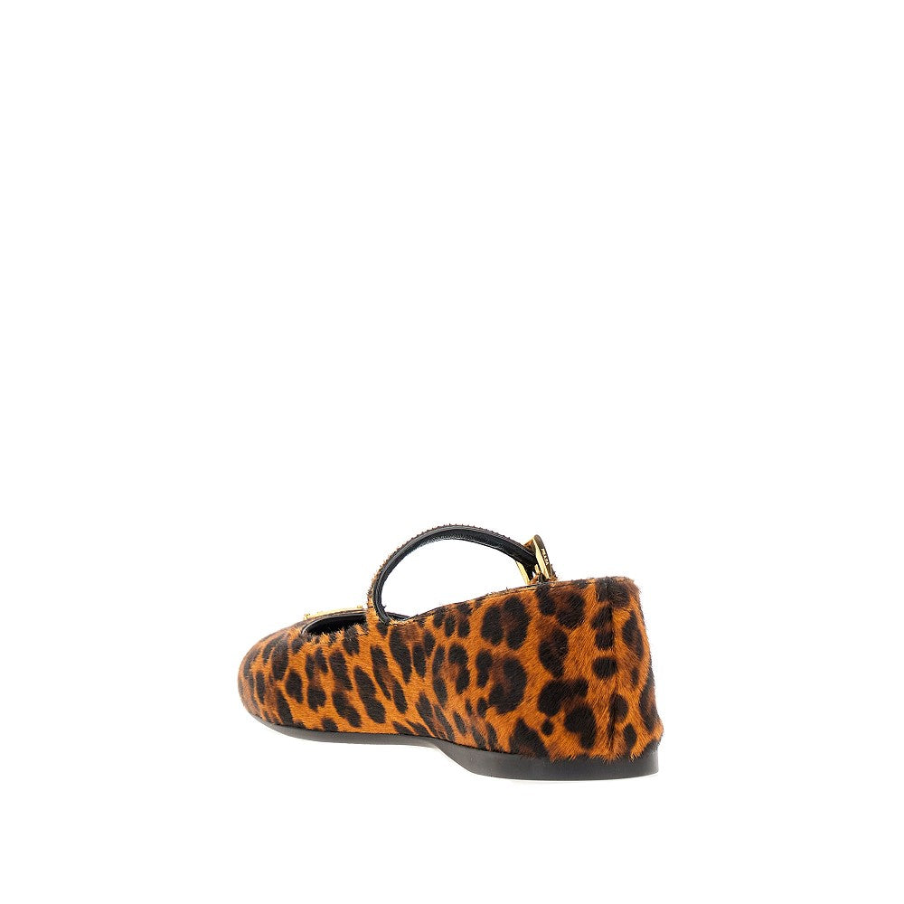Ballerine in cavallino stampa leopardo