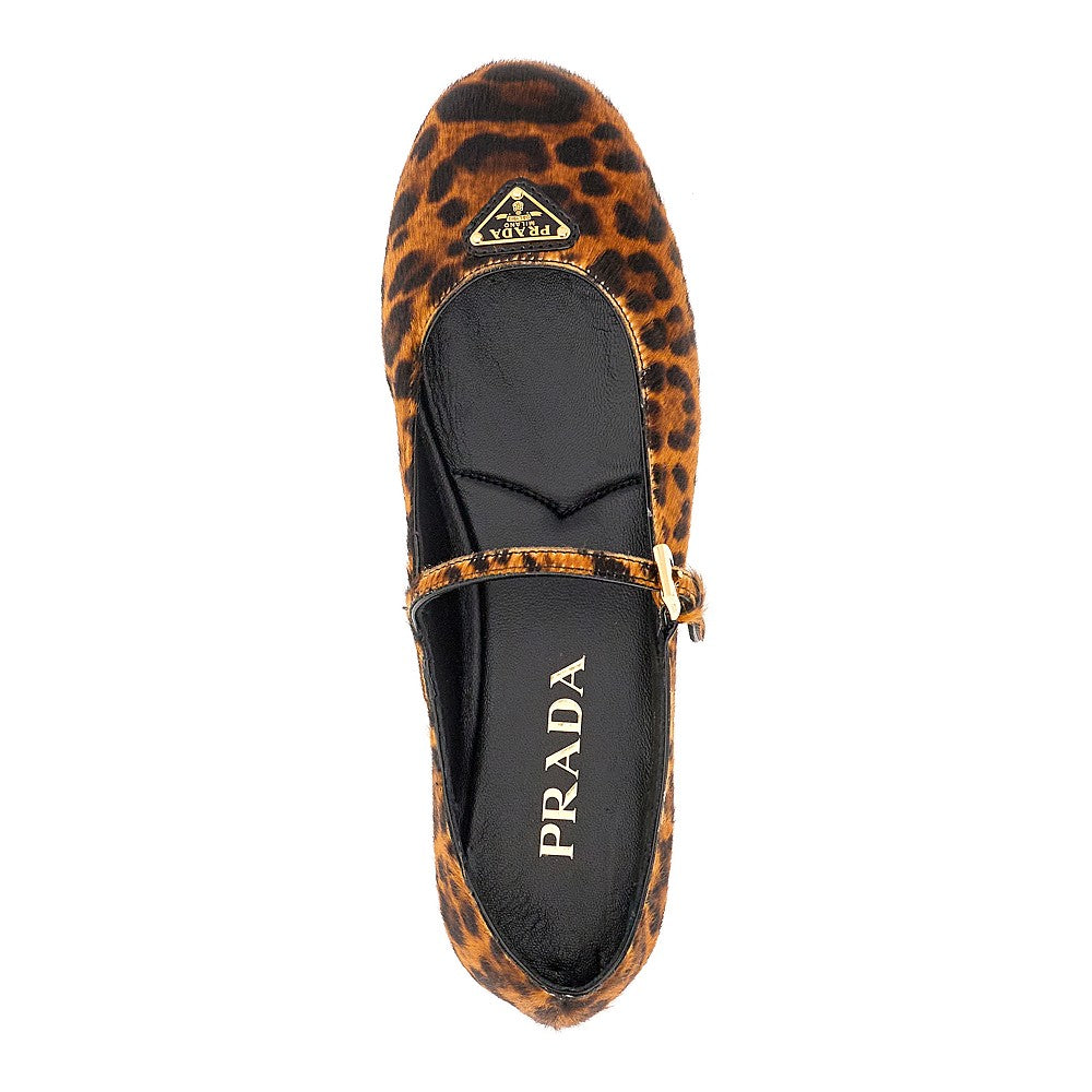 Ballerine in cavallino stampa leopardo