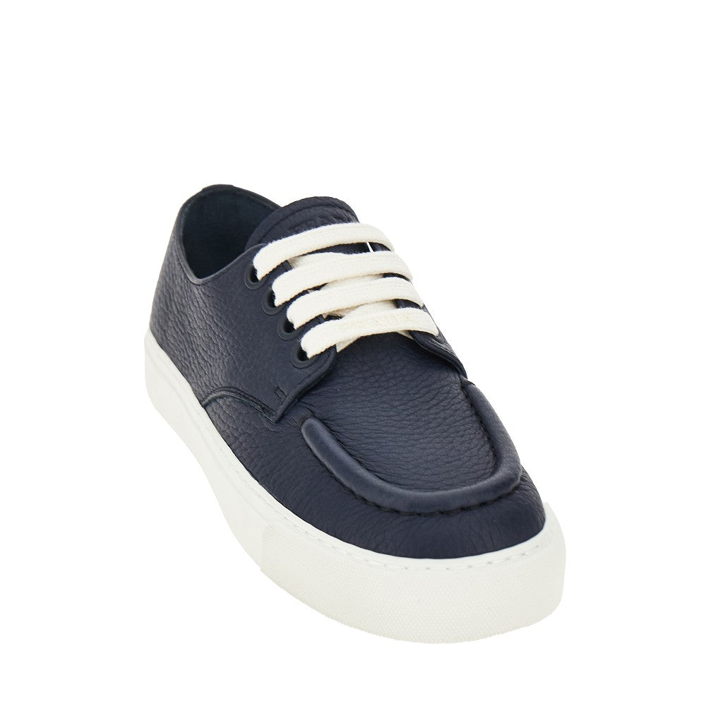 Scarpe da barca in pelle