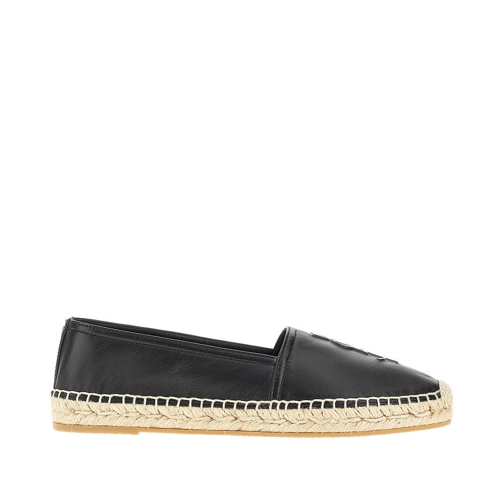 Espadrillas 'Monogram' in pelle con logo