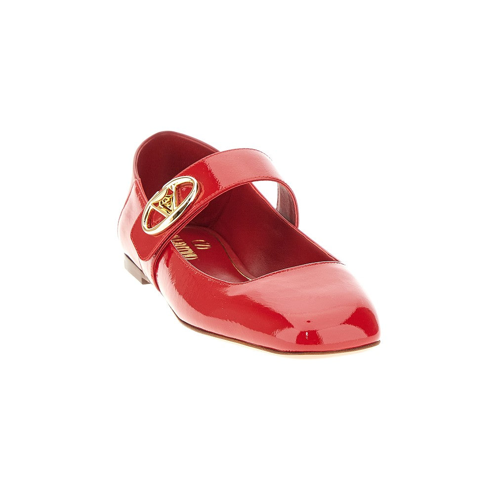 Naplack 'VLogo Locker' ballet flats