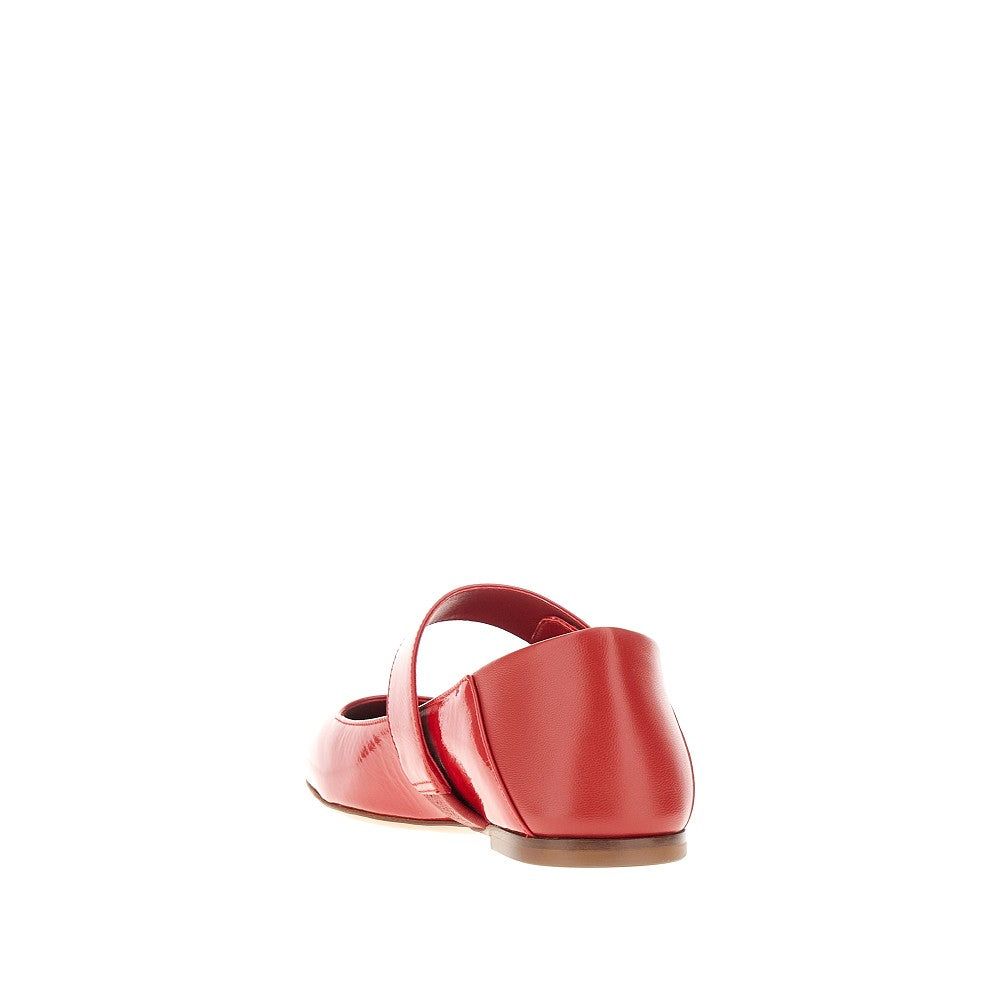 Naplack 'VLogo Locker' ballet flats