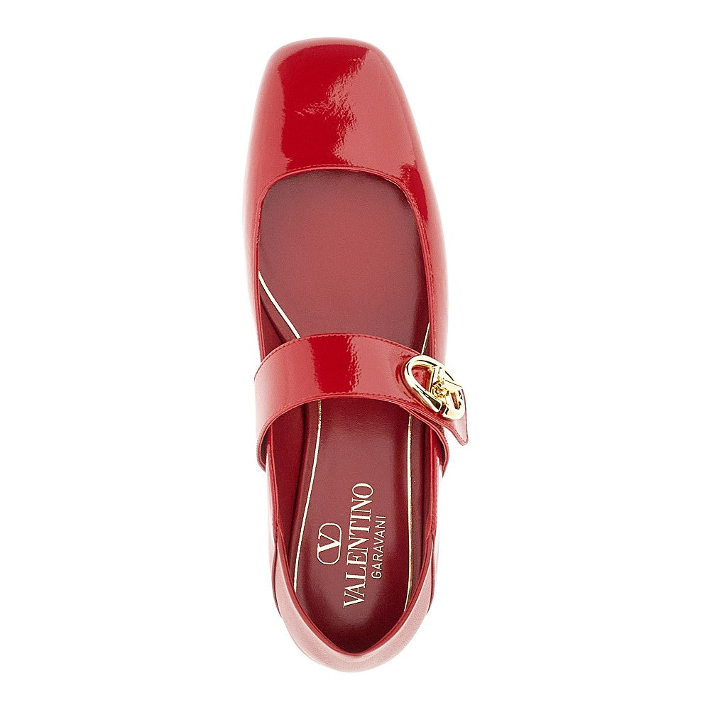 Naplack 'VLogo Locker' ballet flats