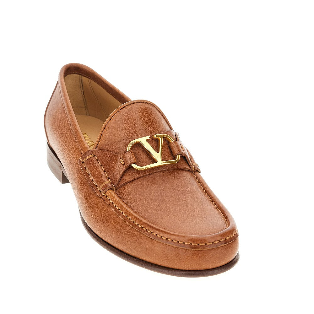 Mocassini in pelle 'VLogo Signature'