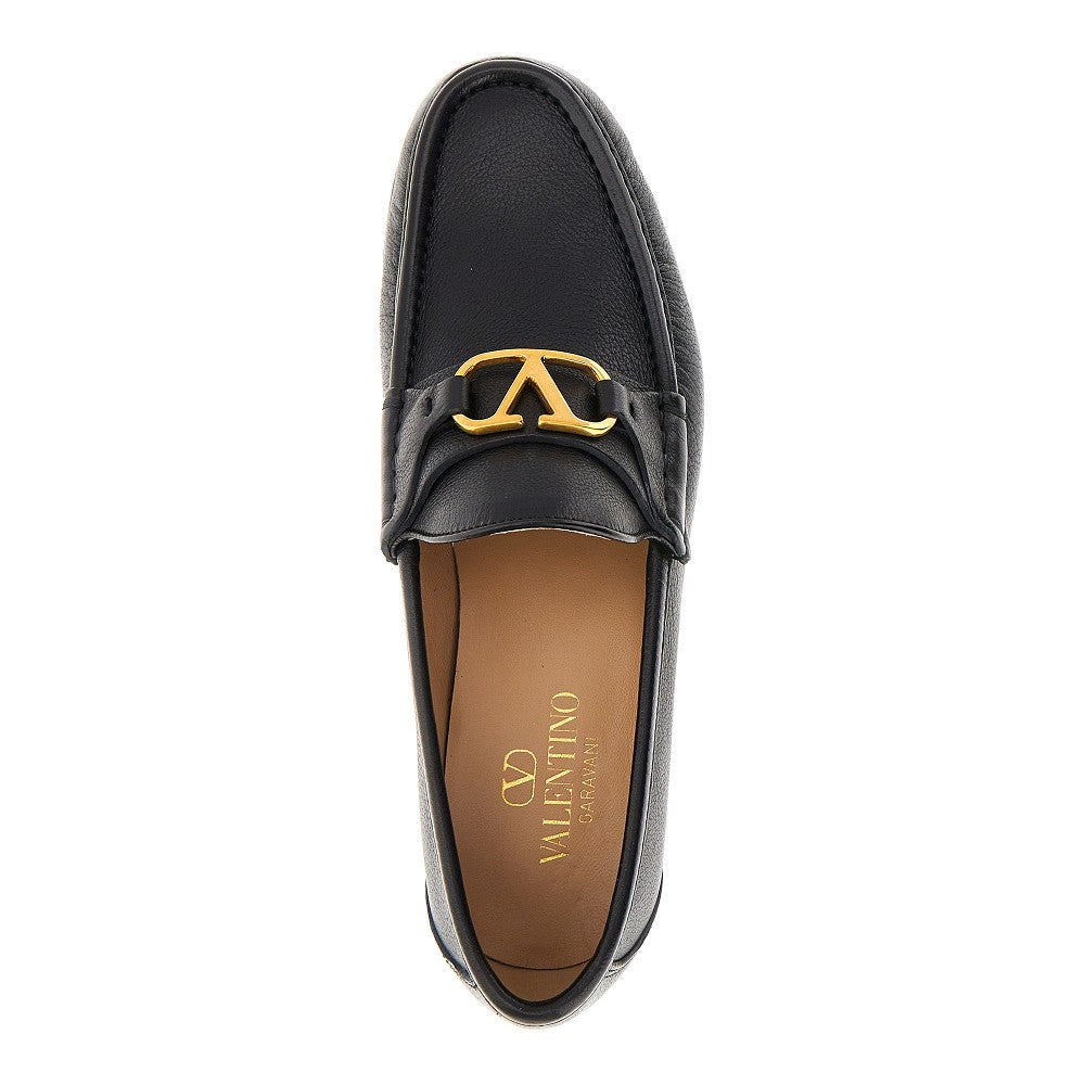 Mocassini in pelle 'VLogo Signature'