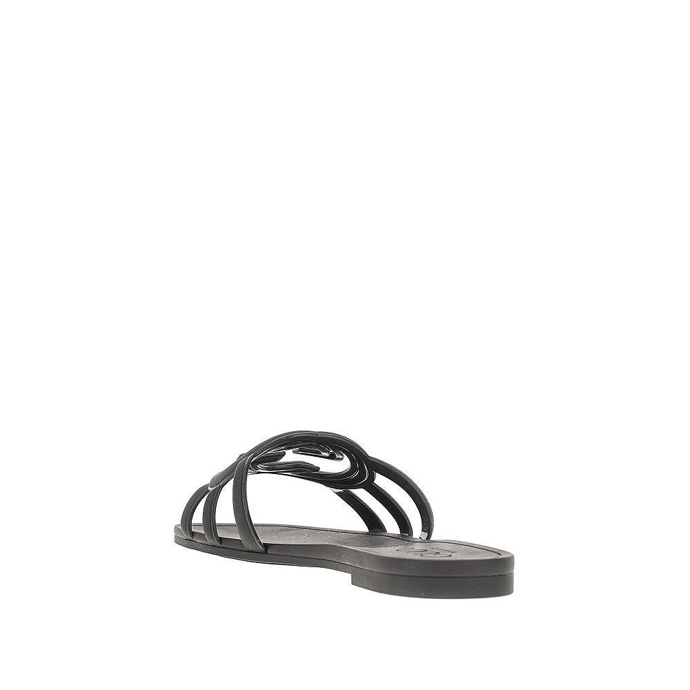 'Interlocking GG' rubber slides