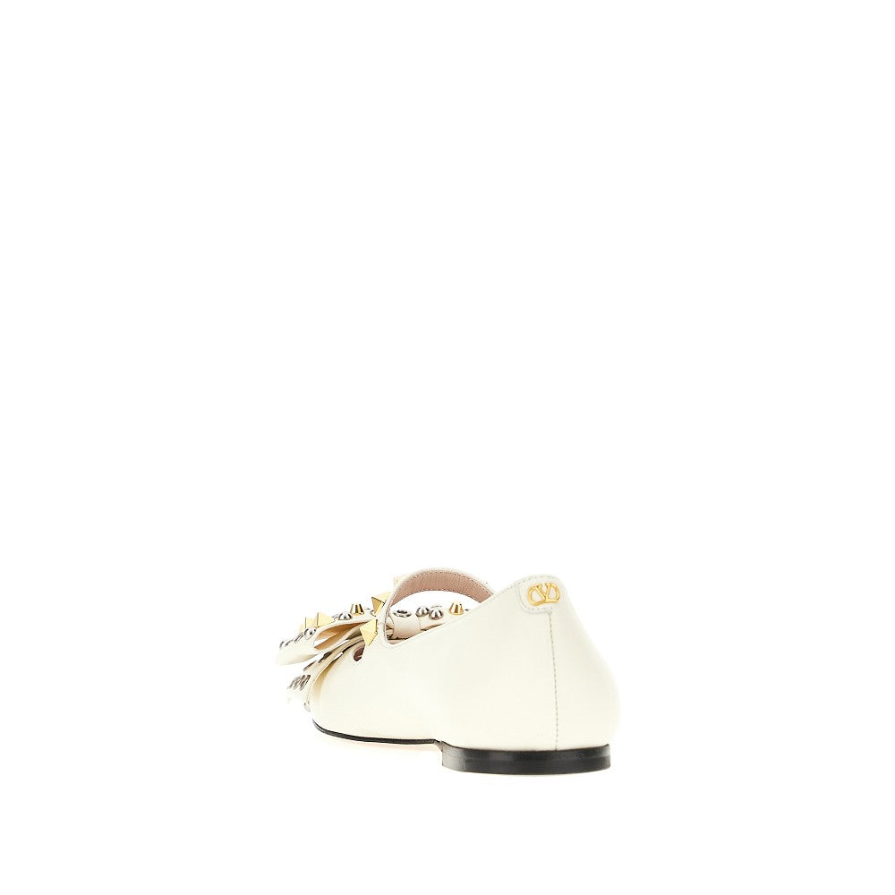 Studded 'Bowow' Mary-Jane ballet flats