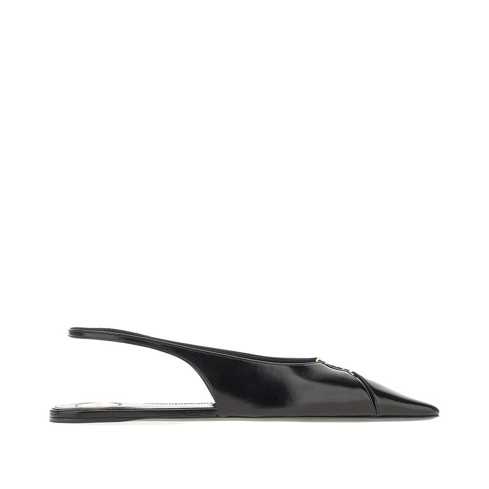 Slingback flat 'Babylone' in pelle