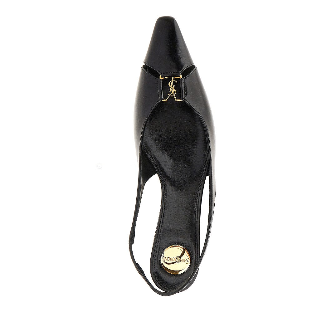 Slingback flat 'Babylone' in pelle