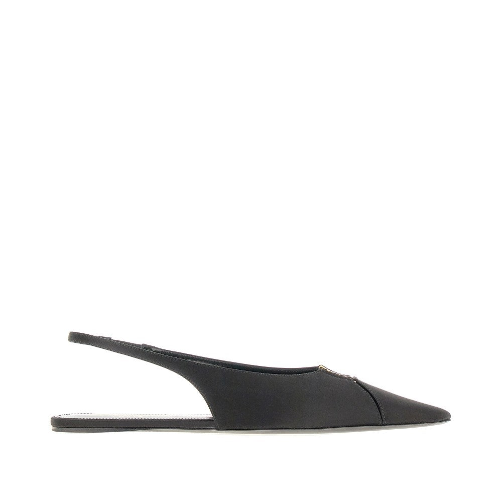 Slingback 'Babylone' in satin