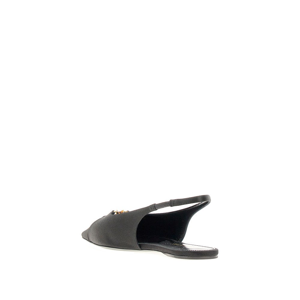 Slingback 'Babylone' in satin