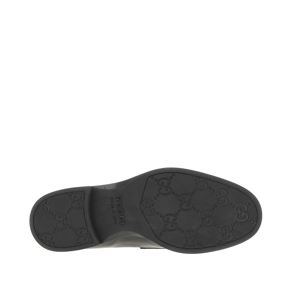 Horsebit leather loafers